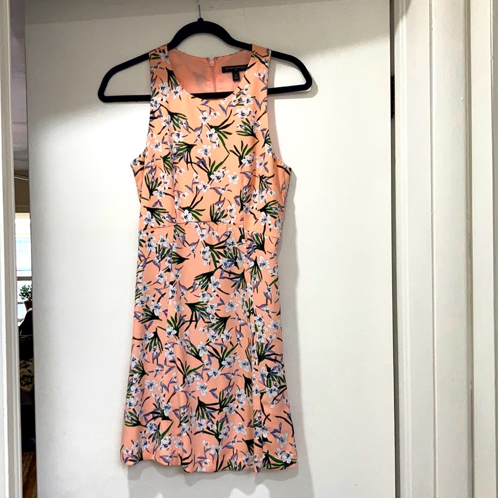 Banana Republic floral dress. Peach. Size 0